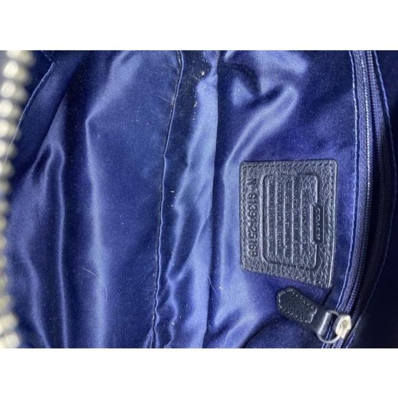 coach large black leather cross body bag - Picture 10 of 10